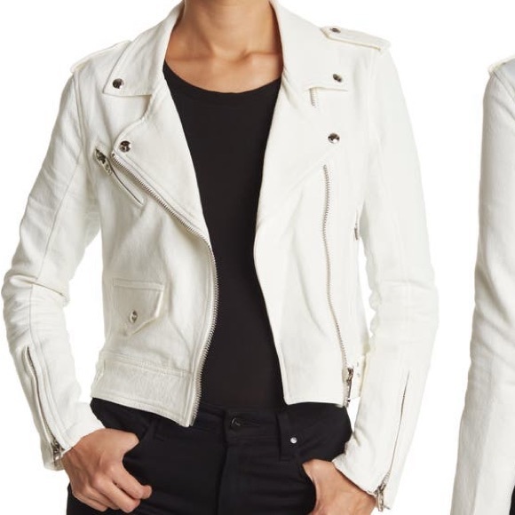 Blank NYC Jackets & Blazers - BLANKNYC Crepe Moto Jacket